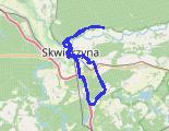 Twierdzielewo - trasa rowerowa