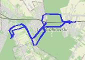 Trasa z dnia 2026-09-18 19:14 - mapa trasy gps - rower górski