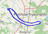 Trasa z dnia 2026-09-07 19:00 - mapa trasy gps - paralotnia
