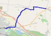 19.9.26 - mapa trasy gps - rower trekkingowy