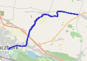 19.9.261 - mapa trasy gps - rower trekkingowy