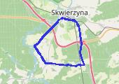 Zemsko+ - mapa trasy gps - rower trekkingowy