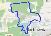 Spacer - mapa trasy gps - spacer