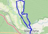 Gościnowo - mapa trasy gps - rower trekkingowy