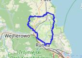 przejażdżka - mapa trasy gps - rower górski
