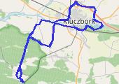 27.9.26 - mapa trasy gps - rower trekkingowy