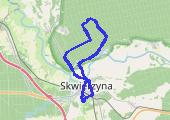 Na grzyby - mapa trasy gps - rower trekkingowy