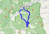 KGP Skrzyczne 2026-09-25 15:38 - mapa trasy gps - marsz