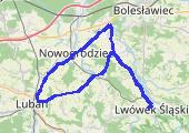 rower 26.09.2026 - mapa trasy gps - rower szosowy