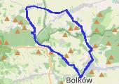 JastrKrew - mapa trasy gps - rower górski