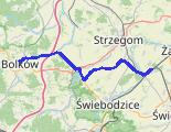 Jaworzyna - trasa rowerowa