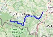 Karpacz - mapa trasy gps - rower górski