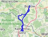 Kamienna - trasa rowerowa