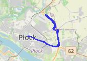 'Płock (niski but) 2026-09-26 19:04  - mapa trasy gps - rolki