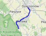 Dzierżoniów Śl. - Bielawa Góry Sowie - trasa 