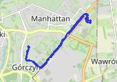 BIG Gorzów - Narutowicza - mapa trasy gps - marsz