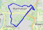 Narutowicza - BIG Gorzów - mapa trasy gps - marsz
