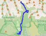 Štrbské Pleso - Mengusovská dolina - Štrbské Pleso z dnia 2026-09-26 - trasa spaceru