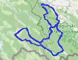 Folusz - Magurski Park Narodowy - Folusz z dnia 2026-09-29 - trasa rowerowa