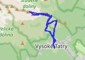 ' - mapa trasy gps - wędrówka