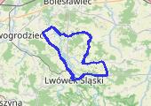 rower 01.10.2026 - mapa trasy gps - rower szosowy
