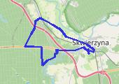 Okolice - mapa trasy gps - rower trekkingowy
