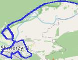 Świniary - trasa rowerowa