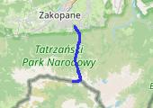Na Kasprowy Wierch - mapa trasy gps - inna