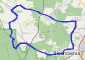 Rowerem po okolicy - mapa trasy gps - rower trekkingowy