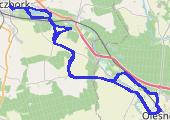 8.10.26 - mapa trasy gps - rower górski