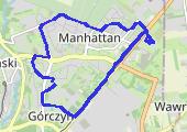 Narutowicza - BIG  Gorzów - mapa trasy gps - marsz