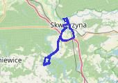 Lipawki - mapa trasy gps - rower trekkingowy