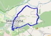 Okolica - mapa trasy gps - rower trekkingowy