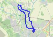 Narutowicza - Kłodawa ul Wojcieszycka 8 - mapa trasy gps - marsz