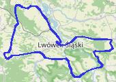 rower 15.10.2026 - mapa trasy gps - rower szosowy