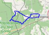 Rowerem po okolicy - mapa trasy gps - rower trekkingowy