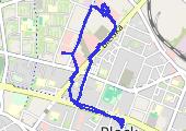 'Płock 2026-10-17 16:27 - mapa trasy gps - spacer