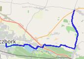 17.10.26 - mapa trasy gps - rower trekkingowy