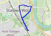 Trasa z dnia 2026-10-11 19:08 - mapa trasy gps - rower trekkingowy
