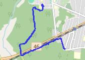 Rowerem po okolicy - mapa trasy gps - rower trekkingowy