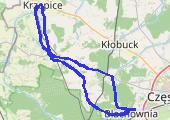 Rowerem po okolicy - mapa trasy gps - rower trekkingowy