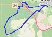 Okolice - mapa trasy gps - rower trekkingowy