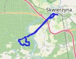 Stary Dworek - trasa rowerowa