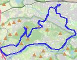 Bronowice - Las Wolski - Bielany - Bronowice z dnia 2026-10-21 - trasa rowerowa