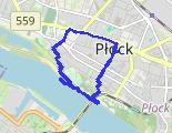 Płock - trasa spaceru