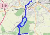 Trasa z dnia 2013-08-28 19:48 - mapa trasy gps - rower górski