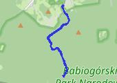 Wędrówka na Babia Górę - dzień I - mapa trasy gps - wędrówka