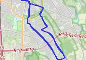 Trasa z dnia 2013-03-03 13:51 - mapa trasy gps - rower górski