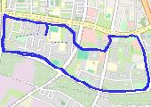 Trasa z dnia 2013-09-04 21:20 - mapa trasy gps - bieganie