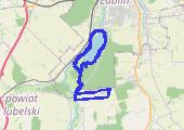 Trasa z dnia 2013-09-05 19:25 - mapa trasy gps - rower górski